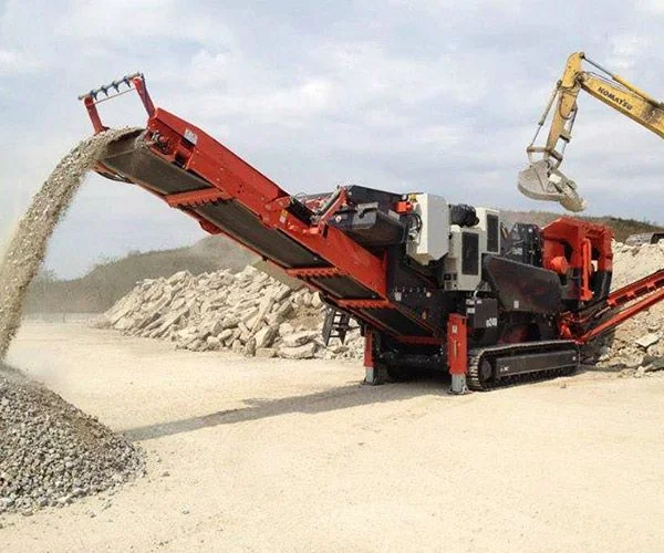 Industrial crusher machine mining